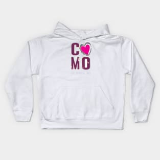 CoMo Love - Columbia, Missouri Kids Hoodie